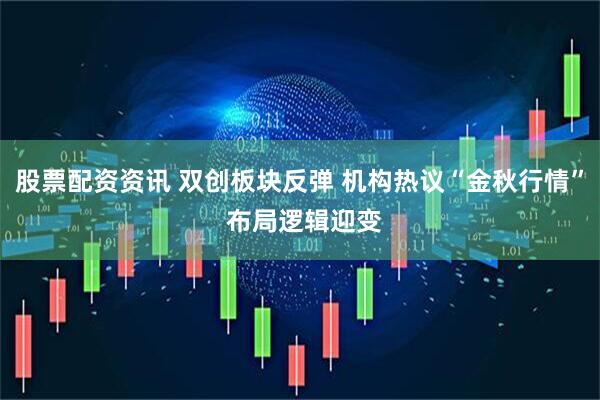 股票配资资讯 双创板块反弹 机构热议“金秋行情” 布局逻辑迎变